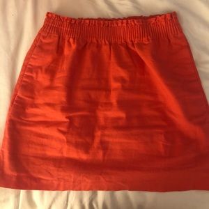 J Crew Coral Skirt